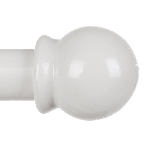 38mm Cannonball Finial in Clay