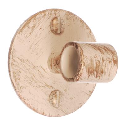 12mm Sleeve Bracket in Old Ivory