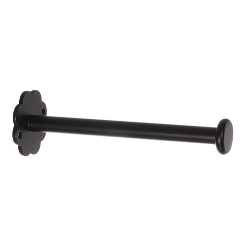 Draper's Button Holdback in Matt Black