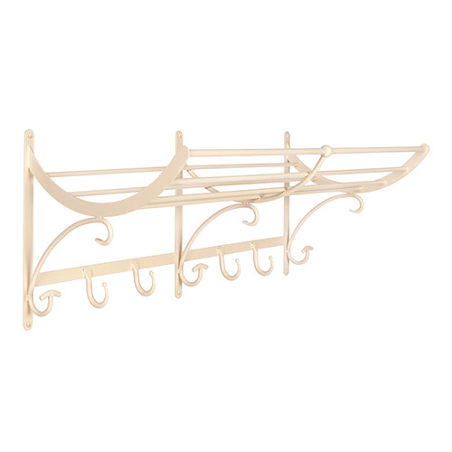 Wendle Luggage Rack in Plain Ivory