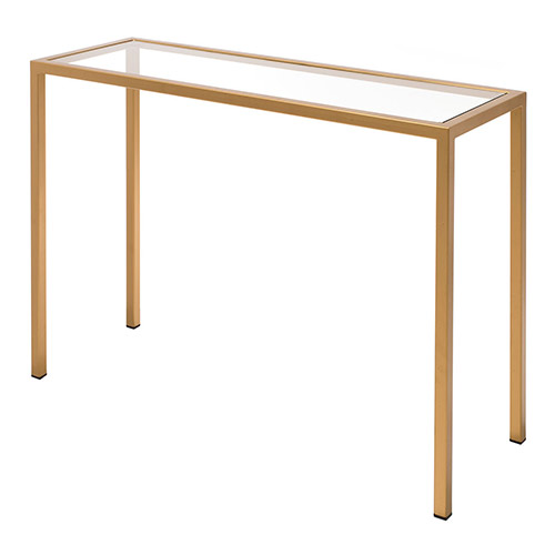 Cromer Console Table in Old Gold