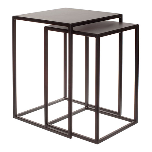 Linton Tables in Matt Black