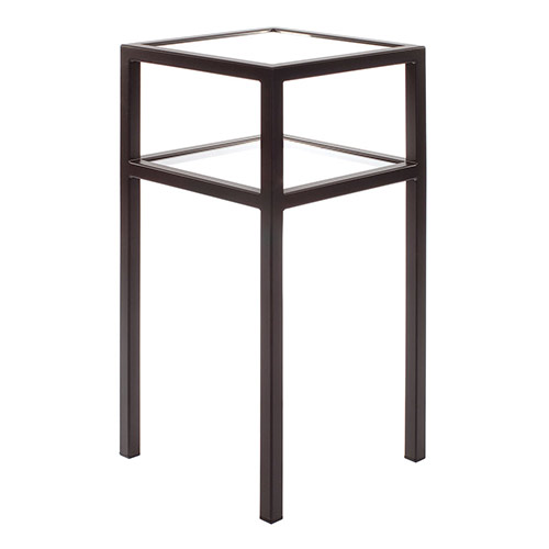 Cromer Bedside Table in Matt Black