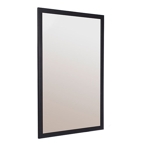 Chiswick Mirror in Matt Black