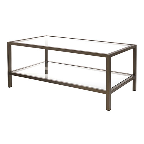 Cromer Coffee Table in Bronze Metallic