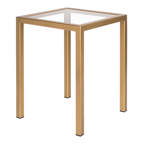 Cromer Side Table in Old Gold