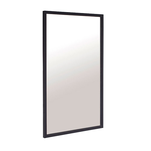Pembroke Mirror in Matt Black
