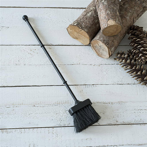 Elmsett Brush (Ball Handle) in Matt Black