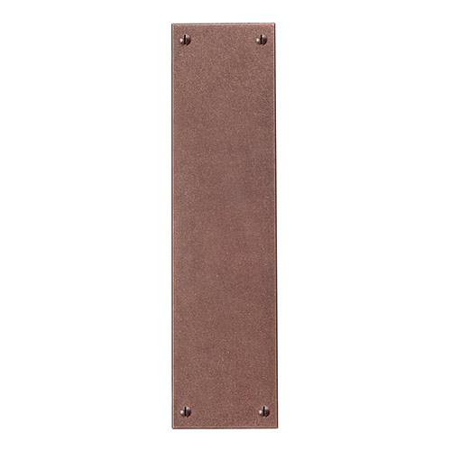 Standard Finger Plate in Heritage Copper