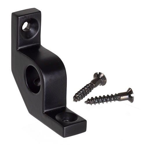 Stair Rod Bracket in Matt Black