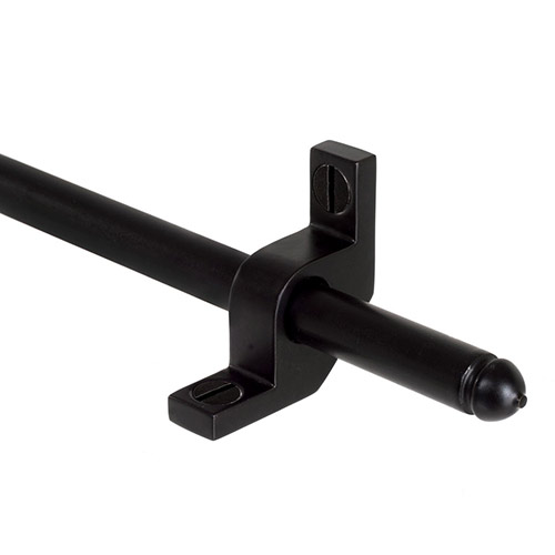 Turned Stair Rods in Matt Black