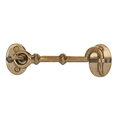 Barr Cabin Hook in Polished Brass