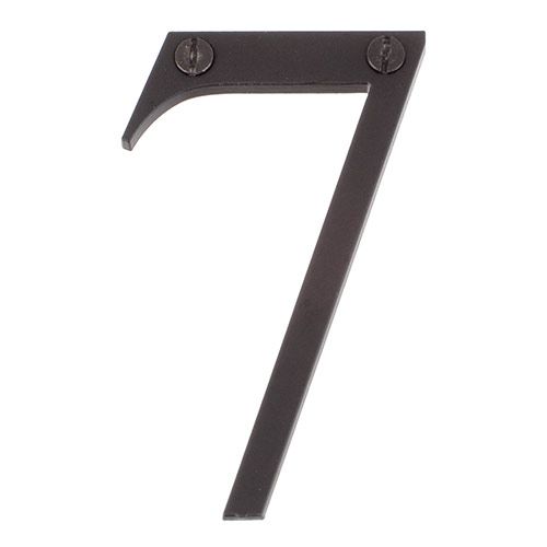 Number 7 in Matt Black