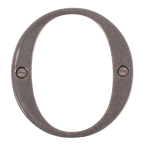 Letter O in Polished