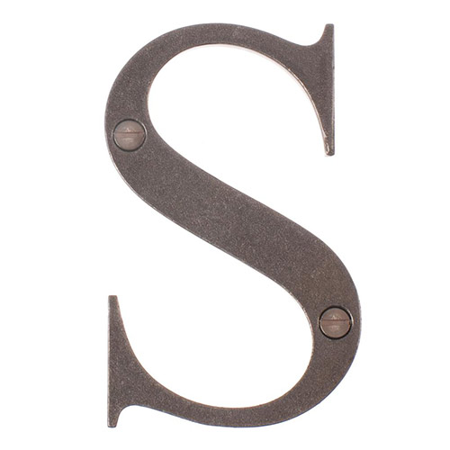 Letter S in Polished