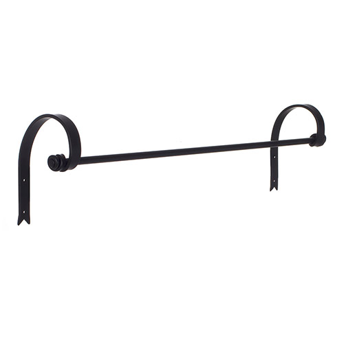 Hatton Towel Rail in Matt Black