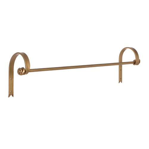 Hatton Towel Rail in Old Gold