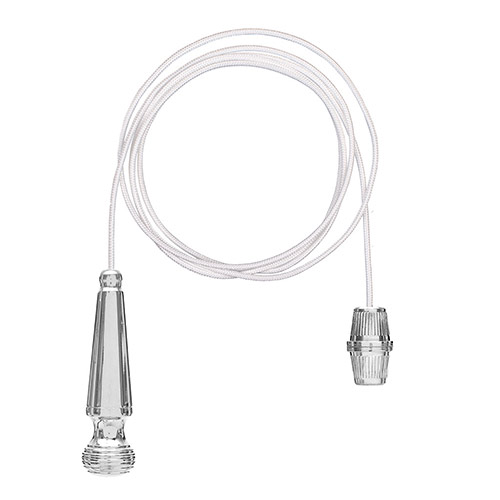 Reeded Light Pull Set in Nickel Plate