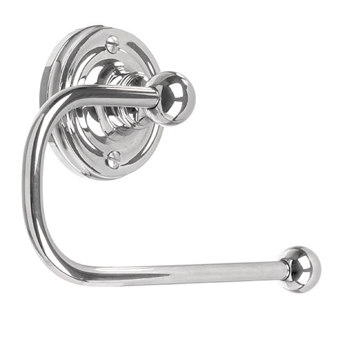 Bletchley Loo Roll Holder in Nickel