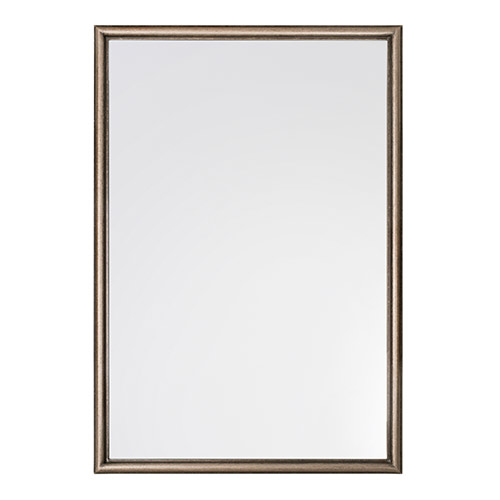 Stamford Mirror in Antiqued Brass
