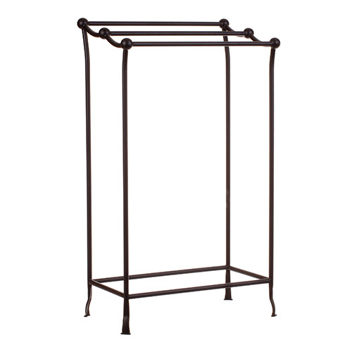 Small Tallow Towel Rail in Matt Black