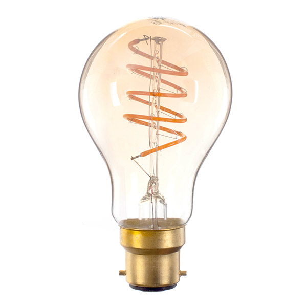 BC LED Soft Coil Vintage GLS Bulb