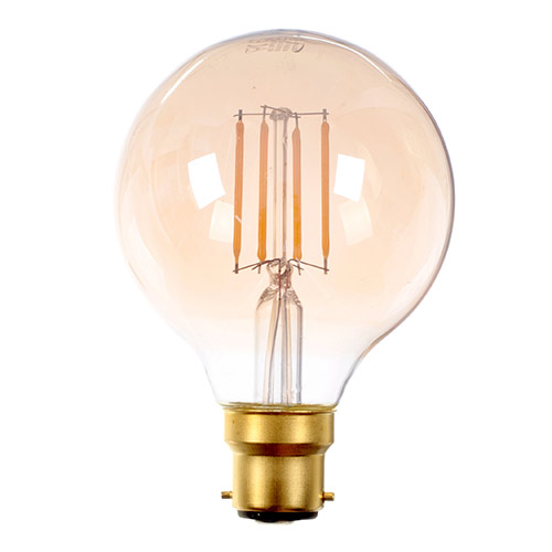 BC LED Vintage Globe Bulb