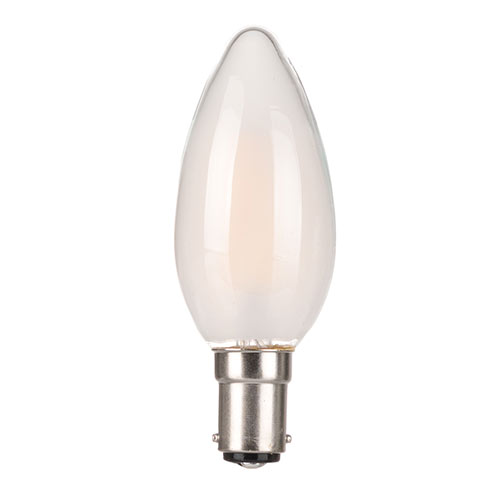 SBC Candle LED Satin Bulb