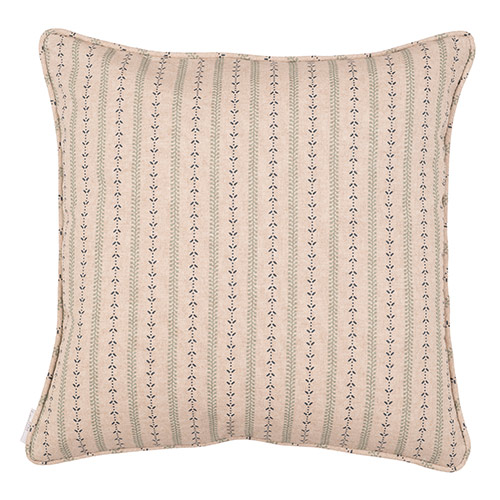 Cushion Cover in Indigo Cottage Stripe