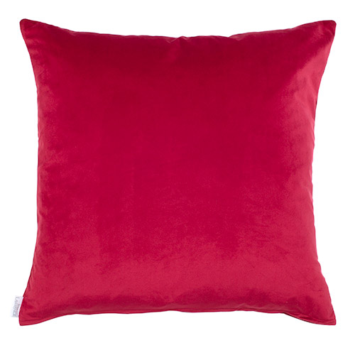 Cushion Cover in Raspberry Hunstanton Velvet