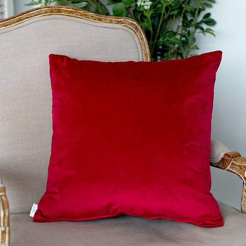 Cushion Cover in Raspberry Hunstanton