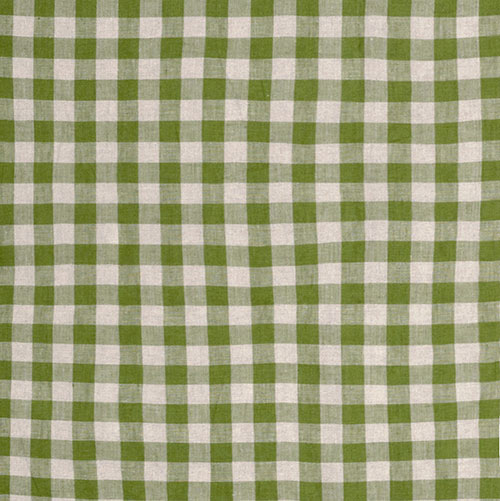 Killarney Linen Fabric in Green