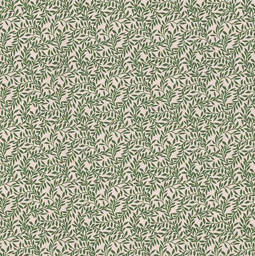Spring Leaf Fabric in Rich Green