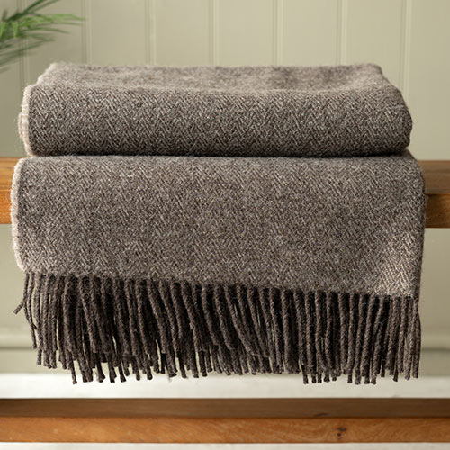 Supersoft Shetland Throw in Fair Isle