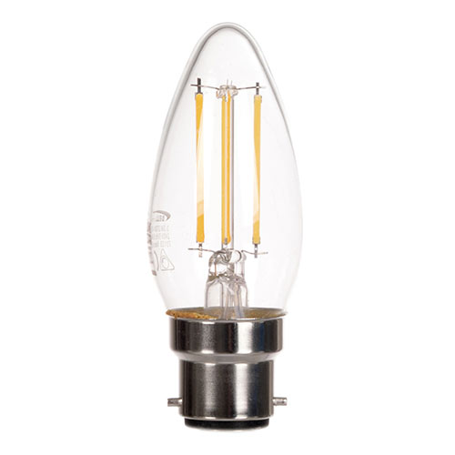 BC Candle LED Filament Bulb