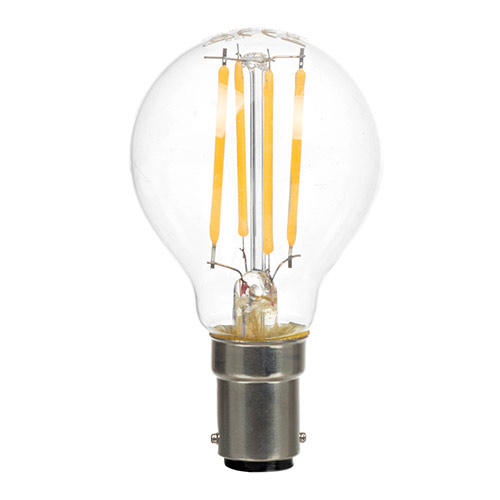 SBC (B15) Golf Ball LED Filament Bulb,Dimmable