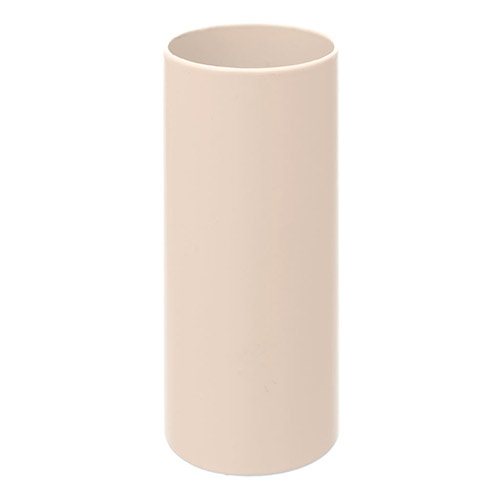 28mm dia x 68mm Ivory Candle Tube
