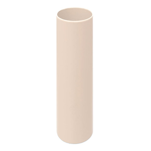 28mm dia x 100mm Ivory Candle Tube