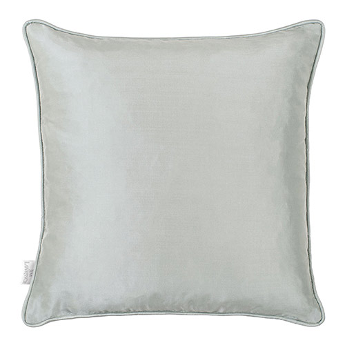 Plain Silk Cushion Cover in French Grey