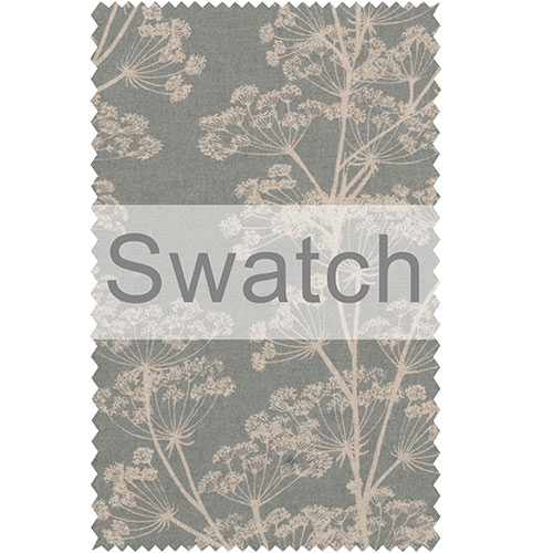 Swatch of Cow Parsley in Duck Egg