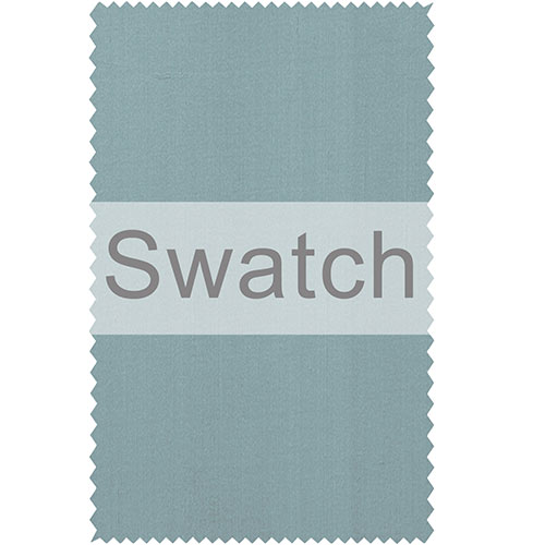 Swatch of Faux Silk in Aquamarine