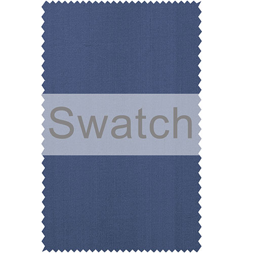 Swatch of Faux Silk in Blue