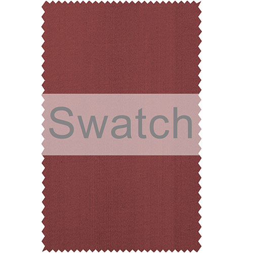 Swatch of Faux Silk in Old Red