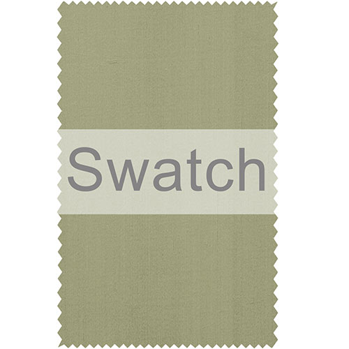 Swatch of Faux Silk in Pale Green