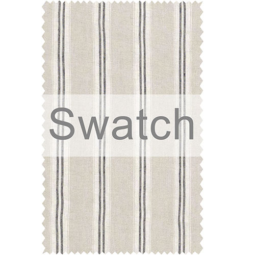 Swatch of Galway Linen in Indigo Blue