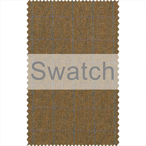 Swatch of Angus Check Lovat Wool