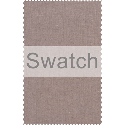 Swatch of Waterford Linen in Mouse