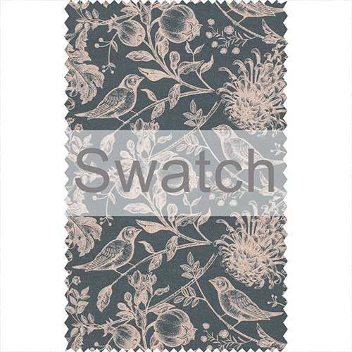 Swatch of Woodland in Indigo 
