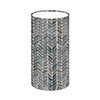 13cm Narrow Cylinder in Indigo Watercolour Leaf