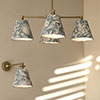 Conway Pendant Fitting in Antiqued Brass